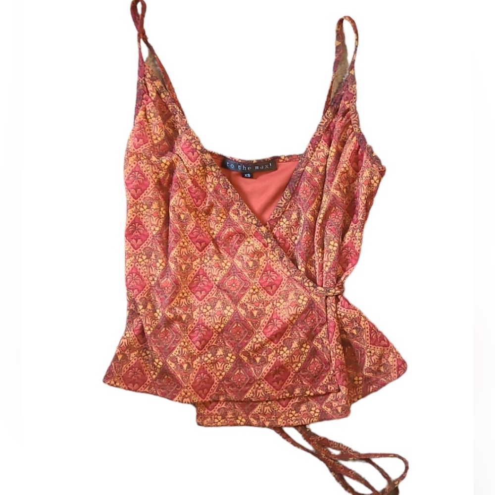 🕉️Boho Cami Wrap Top🕉️
